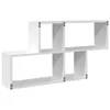 vidaXL Wandregal Weiß 100x20x53 cm Holzwerkstoff Produktbild-Vorschau 6