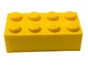 LEGO® 2x4 Steine Bausteine Gelb - 3001 NEU! Menge 100x Produktbild-Vorschau 2