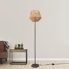 Stehlampe Modern Wohnzimmer Schlafzimmer Rattan Optik Boho Produktbild-Vorschau 3