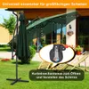 Ombrellone Izrielar 3,5 m verde Ombrellone da giardino con Anteprima dell’immagine prodotto 7