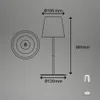 Set di 2 lampade da tavolo a LED ricaricabili regolabili in Anteprima dell’immagine prodotto 9