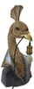 dekorative Tischlampe goldener Pfau im Frack H. 58cm Produktbild-Vorschau 4