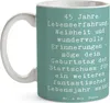 Mr. & Mrs. Panda Tasse Spruch 45. Geburtstag - Meeresbrise Produktbild-Vorschau 3