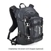 A black backpack is shown against a white background. Produktbild-Vorschau
