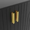 MODFU Komoda Sideboard s zlatými úchyty a nohami, unikátní Náhled obrázku produktu 8