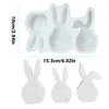 Silikonform Osterhasen im Ei,Gießformen Ostern,DIY Gips- & Produktbild-Vorschau 2