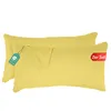 Jersey Kissenbezug 2er Set 40x60 cm 100% Baumwolle Gelb Produktbild-Vorschau 2