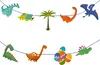 Oblique Unique Dino Girlande 3m Dinosaurier Kinderzimmer Produktbild-Vorschau 2