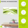 ARTland Poster Schöne grüne Welle - Abstrakt Größe: 60x30 Produktbild-Vorschau 2