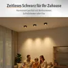 10er Set SSC-LUXon VIONA LED Aufbaustrahler flach schwarz Produktbild-Vorschau 4