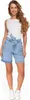 Damen Shorts Jeansshorts mit Gürtel High Waist MORAJ M Produktbild-Vorschau 7
