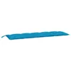 vidaXL Gartenbank-Auflagen 2 Stk. Hellblau 180x50x7 cm Produktbild-Vorschau 3