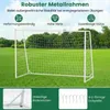 Fußballtor mit stabilem Metallrahmen und PE-Netz 300x204 cm Produktbild-Vorschau 3
