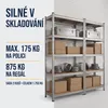 IvoQ Regálové jednotky sada 2 ks – 180 x 90 x 40 cm – Náhled obrázku produktu 3