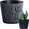 Bloempot, decoratief, geperforeerd, 22,5 cm, zandkleurige Productafbeelding-voorbeeld 1