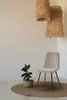 Krzesło do jadalni Nova taupe velvet czarne nogi nowoczesne Podgląd zdjęcia produktu 6