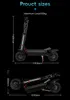 DUOTTS K8Elektroroller E-Scooter E-roller 12 Zoll Off-Road Produktbild-Vorschau 8