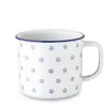 Großer Zinnbecher, Porzellan, 750 ml, blau Valbella, G. Produktbild-Vorschau 1