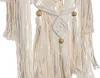 Závěsná dekorace Home ESPRIT krémová přírodní boho macramé Náhled obrázku produktu 2