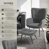 tectake® Sessel Hygge gepolstert Produktbild-Vorschau 2