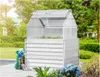 Hochbeet POWERTEC Garden, silber, langlebig, 120 x 120 x Produktbild-Vorschau 5