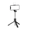 Teleskop-Selfie-Stick mit Fernbedienung + LED-Lampe, Produktbild-Vorschau 4