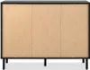 finori Monza 01B Kommode, schwarz / Nachbildung Artisan Oak Produktbild-Vorschau 4