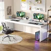 Bureau 180 cm, computerbureau, kantoorbureau, metalen Productafbeelding-voorbeeld 9