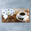 Wanduhr aus Glas – 60x30 cm - Glasbild - Glasuhr - Produktbild-Vorschau 2