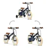 DERYAN Luxe Detský Bicykel 12 Palcov - 3 v 1 Odrážadlo s Náhľad obrázku produktu 3