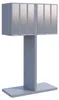 Briefkastenanlage Hermes Clone for Six in Grau Metallic mit Produktbild-Vorschau 1
