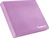 A purple balance pad with a textured surface and a logo on the bottom right corner. Produktbild-Vorschau