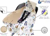 Kuscheldecke für babys, Einschlagdecke, Baumwolle, 85x85, Produktbild-Vorschau 5