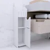Badezimmerschrank Badschrank mit Tür und Regal 76 x 20 x 18 Produktbild-Vorschau 5