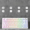 Bezdrátová mechanická herní klávesnice AULA F75 s RGB LED Náhled obrázku produktu 3