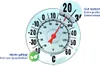 A thermometer showing temperature readings, with a magnified view of the scale and text highlighting its features. Anteprima dell’immagine prodotto