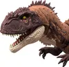 Close-up of a dinosaur toy's head and front limbs. Produktbild-Vorschau