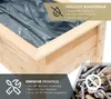 Podwyższone łóżko z drewna modrzewiowego Westmann Emily Podgląd zdjęcia produktu 5
