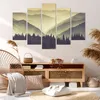 Bild auf Leinwand - Leinwandbild - Berge Wald Natur - Produktbild-Vorschau 7