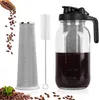 Cold Brew Coffee Maker, 64 oz Mason Jar Pitcher mit Produktbild-Vorschau 1
