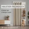 tinycurtains Türvorhang 195x150cm mit Teleskopstange Produktbild-Vorschau 7