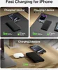 Collage of images showing a power bank charging iPhones and AirPods. Produktbild-Vorschau