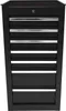 Werkzeugschrank schwarz, schmal, 7 Schubladen Produktbild-Vorschau 1