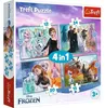 TREFL 34381 Puzzle 4 en 1 Frozen - 12, 15, 20 y 24 piezas Vista previa de la imagen del producto 6