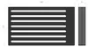 Kaminrost / Ascherost 280x160x30mm passend für Caminos ** Produktbild-Vorschau 3