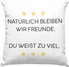 Trendation - Lustige Deko-Kissen mit Füllung 40x40 mit Produktbild-Vorschau 1