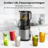 Balter Entsafter 300W, 135MM Öffnung, 1,8L Entsafter für Produktbild-Vorschau 2