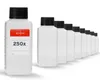 250 Plastikflaschen 100 ml mit schwarzen Deckeln (leer) Produktbild-Vorschau 2