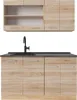 Vicco Single Küche R-Line, 140 cm , AP Anthrazit, Produktbild-Vorschau 1