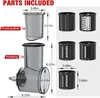 Fur KitchenAid 5KSMVSA SET Gemüseschneider mit 5 Trommeln Produktbild-Vorschau 9